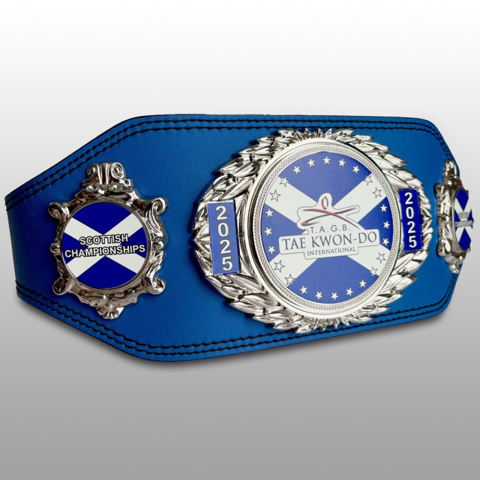 TKDI Souvenir Belt  2025 Tae Kwon Do Scottish Championships